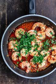 Best Spanish Garlic Shrimp Recipe Gambas Al Ajillo Ready In 10 Minutes Juicy Large Shrimp Shrimp Recipes Healthy Mediterranean Dishes Large Shrimp Recipe