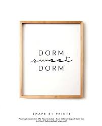 We've rounded up our favorite trends for dorm design, from tapestries to removable wallpaper. Dorm Sweet Dorm Dorm Poster Printable Poster Wall Art For Etsy Dorm Wall Decor Dorm Posters Dorm Sweet Dorm