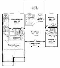 Below are 8 top images from 28 best pictures collection of rambler house plans with walkout basement photo in high resolution. Ranch Style House Plan 3 Beds 2 Baths 1400 Sq Ft Plan 21 112 Houseplans Com