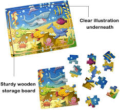 Editors of consumer guide jigsaw puzzles are al. Ekoplay S Multi Layered Wooden Puzzles For Kids Animal Puzzle Sets Age 3 Years 5 Piece Jigsaw Puzzle For Pre School Kids Learning Educational Toys Gifts For Boys Girls Endangered Sharks Puzzles Toys