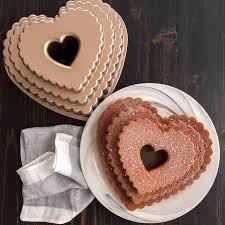 I love being able to bake otherwise plain cakes with beautiful designs. Nordic Ware Tiered Heart Bundt Pan Nordic Ware Bundt Pan Nordic Ware Bundt Pan