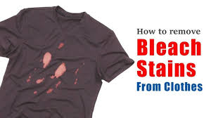 How To Remove Bleach Stains From Clothes No Need To Wash Require Only Two Minutes Youtube In 2020 Remove Bleach Stains Bleaching Clothes Bleach