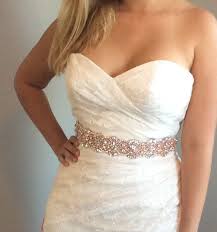 Rose Gold Bridal Sash Rose Gold Belt 26 Inches Beading Beaded Around Gold Bridal Sash Gold Wedding Dress Belt Rose Gold Wedding Dress