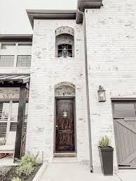 For the last several years white and gray were everywhere in homes. A Whole New Exterior With Classico Limewash The Home Depot Blog Brick Exterior House Exterior Brick House Paint Exterior