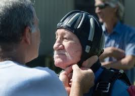 Dundas man goes skydiving to celebrate his 90th birthday