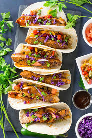 💯 🔥 we are proudly serving local to local with @inlandseafood.clt 👏💙 it's burger time. Szechuan Salmon Tacos Recipe Chili Pepper Madness