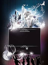Music Poster Background Material Poster Background Design Dance Poster Music Poster