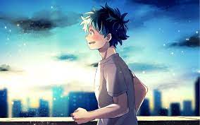 A wallpaper or background (also known as a desktop wallpaper, desktop background, desktop picture or desktop image on computers) is a digital image (photo, drawing etc.) used as a decorative background of a graphical user interface on the screen of a computer, mobile communications device or other electronic device. Izuku Midoriya Boku No Hero Academia Anime Boy Cute Wallpaper Anime Boku No Hero Academia Cute Anime Boy