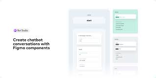 This template shows the basic structure of a bot, how a bot recieves messages from a user, and how a bot sends messages to a user. Free Nama Bot Studio Beta Figma Plugin Figma Elements
