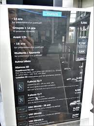 Prix d une place de cin?ma ugc. Cinema Rosny 2 Ugc Tarif