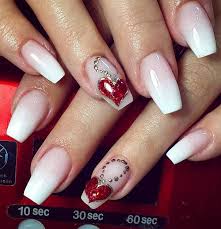 Sometime you want something new, on you nails, something simple but chic. 50 Adorable Heart Nail Designs Be Modish