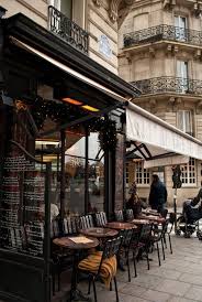 Coffee In Cottage Paris Cafe Parisian Cafe Sidewalk Cafe