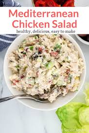 Mediterranean Chicken Salad