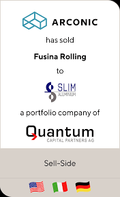 Maybe you would like to learn more about one of these? Arconic Has Sold Fusina Rolling To Slim Aluminum Lincoln International