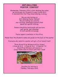 See more ideas about anti bullying, bullying, bullying posters. Deadline For Anti Bullying Posters Pembina North Community School
