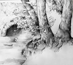 40 Incredible Pencil Drawings Of Nature You Have Never Seen Before Hobby Lesson Pencil Drawings Of Nature Pencil Drawings Landscape Drawings