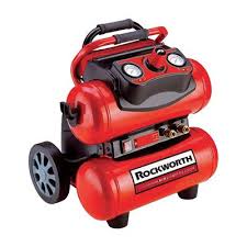 Black And Decker Mastercart Rolling Tool Box Rockworth Reconditioned Electric Air Compressor 1 5 Hp 4 Gallon Model Rw1504st