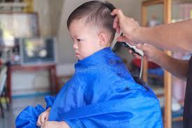Actually, we'd argue that leaving your little boy's hair natural and long with just a trim of. 4 604 Baby Haircut Photos Free Royalty Free Stock Photos From Dreamstime