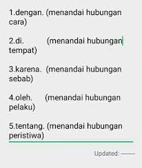 Contoh kalimat negatif menggunakan kata kerja simple present tense. Buatlah Kalimat Dengan Menggunakan Kata Depan Dibawah Ini Brainly Co Id