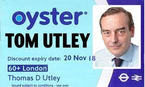 The oyster card is a payment method for public transport in london in the united kingdom. Tom Utley My 60 Plus Freedom Pass Saves Me 15 000 To Spend On Booze And Fags So Why Do I Think It Was Bonkers To Let Me Have One Daily Mail Online