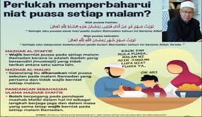 Jun 30, 2021 · baca juga: Perlu Atau Tak Memperbaharui Niat Puasa Setiap Malam Ini Jawapan Mufti Wp