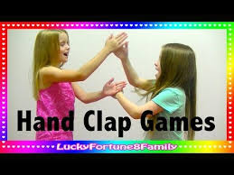 You Have Shelves Full Of Books And A Toy Room Full Of Toys But Still Your Kids Want Something To Do We In 2020 Clapping Games Hand Clapping Games Hand Games