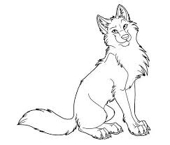 Cool Wolf Coloring Pages Concepts Dog Coloring Page Animal Templates Wolf Colors