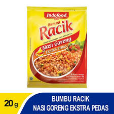Karena menggunakan kecap soyu dan tambahan minyak wijen yang membuatnya gurih. Indofood Bumbu Racik Nasi Goreng Extra Pedas 20 Gr Shopee Indonesia