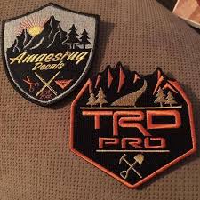 They are an honor to wear. Trd Pro 3 Limited Edition Patch Patches Trd Patches Jacket