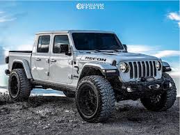 Jeep fans demanded a wrangler pickup truck for years, and in 2020 the automaker finally delivered. 1 2020 Gladiator Jeep Mopar Suspension Lift 25in Hostile Fury Black 22s Dream Cars Jeep Jeep Truck Jeep Gladiator