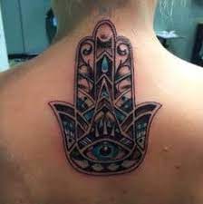 Evil eye & hand tatoo. What Does Hamsa Tattoo Mean Represent Symbolism