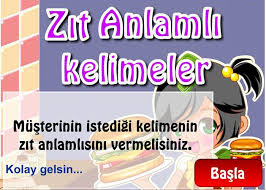 zit anlamli kelime bulma oyunu dil bilgisi net oyun egitim oyunlar