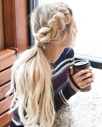 Long haired taehyung | tumblr. Braids Inspiration Tumblr Pinterest Hairstyle Side Braid Inspo Long Blonde Hair Girl 77 Lil Icons