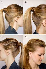 Braided Ponytail Orta Uzunlukta Sac Modelleri Kendin Yap Sac Orta Uzunlukta Sac Stilleri