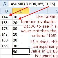 Learn How The Excel S Sumif Function Adds Values That Meet Your Criteria Excel Shortcuts Excel Hacks Excel Tutorials