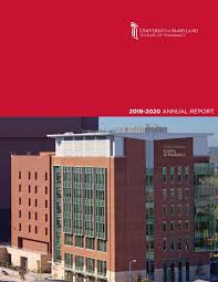 2019-2020 Annual Report by University of Maryland School of Pharmacy