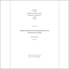 Maybe you would like to learn more about one of these? Quorum Sensing Of Pseudomonas Putida In Continuous Cultures