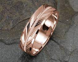 Dallas Cowboys Mens Modern 14k White Gold 2 0 Carat Princess Etsy Gold Wedding Band Rose Gold Mens Wedding Band Mens Wedding Bands
