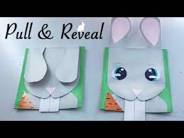 One exciting handmade card you can create is a pull out card, which has a movable. Pull Reveal Card Diy Youtube