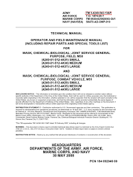 Forces by detecting, identifying, alerting, and reporting the presence of chemical warfare. Tm 3 4240 542 13 P M50 And M51 Jsgpm May 2008 United States Marine Corps United States Army Air Forces