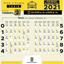 Por eso se debe prorrogar la alerta roja hospitalaria hasta el próximo miércoles 3 de febrero. Este Es El Pico Y Placa Solo Para Taxis En Medellin Y El Valle De Aburra Para El 1 De Febrero Frecuencia Estereo Digital