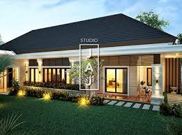 Desain rumah minimalis 1 lantai sederhana modern type 36 45 70 90 dengan model 2 dan 3 kamar ketika membangun rumah minimalis modern 1 lantai memang dibutuhkan perhatian khusus apalagi untuk desain rumah minimalis 1 lantai yang minim lahan. Desain Rumah 1 Lantai Bergaya Bali Modern Di Jakarta Jasa Arsitek Jakarta
