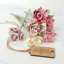 We did not find results for: Handmade Cotton Anniversary Flowers Engraved Tag Option By Little Foundry Notonthehighstreet Com