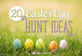 Use these helpful ideas and tips to establish lasting traditions: 20 Easter Egg Hunt Ideas For Large Groups Totally Inspired Egg Hunt Easter Egg Hunt Easter Eggs