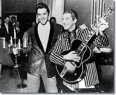 Remembering Liberace on his birthday. Władziu Valentino Liberace (May 16,  1919 - February 4, 1987) Elvis and Liberace in Las Vegas 1956.
