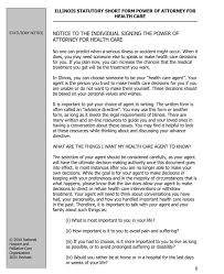 Illinois statutory short form power of attorney for property. Free Living Will Forms Templates Advance Directive Medical Poa
