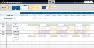 Even though is actually a monthly template, it may also used for. Rota Template Excel Template For Rotation Schedule