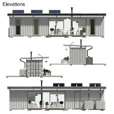 According to 24hplans.com, there are two standard sizes for shipping containers: 40ft Shipping Container House Floor Plans With 2 Bedrooms