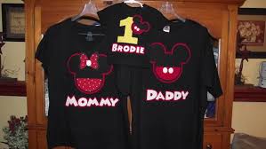 Mickey Mouse Birthday Boy T Shirt Mickey Mouse Minnie Mouse Red Black Yellow Disney Birthday Family Custom T Shir Mickey Mouse Birthday Shirt Mickey Mouse Birthday Minnie Mouse Birthday Party