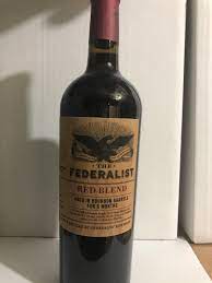 Shop for the federalist bourbon barrel zinfandel at kroger. 2017 Federalist Vineyards The Federalist Bourbon Barrel Red Blend Usa California North Coast Mendocino County Cellartracker
